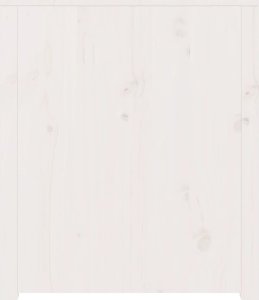 vidaXL Szafka kuchenna na zewnątrz, biała, 106x55x64cm, drewno sosnowe 5