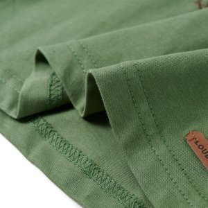 vidaXL Koszulka dziecięca z długimi rękawami, jasne khaki, 128 6