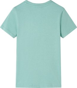 vidaXL Koszulka dziecięca, jasne khaki, 116 2