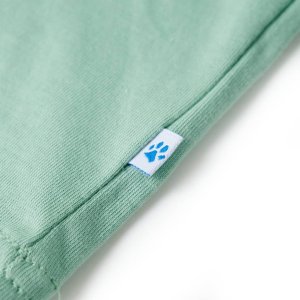 vidaXL Koszulka dziecięca, jasne khaki, 116 5