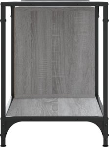 vidaXL Szafka pod telewizor, szary dąb sonoma, 153x37x50 cm 5