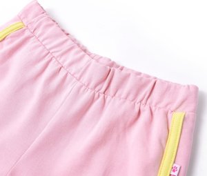 vidaXL Szorty dziecięce z lamówką, jaskrawy róż, 104 3