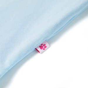 vidaXL Koszulka dziecięca, delikatny błękit, 116 5