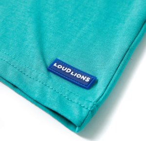 vidaXL Koszulka dziecięca z krótkimi rękawami, ciemna mięta, 128 5