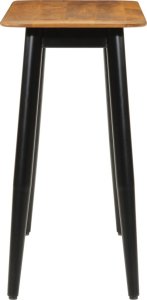 vidaXL Stolik konsolowy, 110x40x76 cm, lite drewno mango i żelazo 3