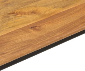 vidaXL Stolik konsolowy, 110x40x76 cm, lite drewno mango i żelazo 5