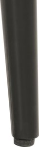 vidaXL Stolik konsolowy, 110x40x76 cm, lite drewno mango i żelazo 6