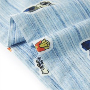 vidaXL Koszulka dziecięca, mieszany niebieski, 140 5