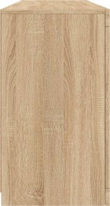 vidaXL Szafka z oświetleniem LED, dąb sonoma, 163x37x67 cm 7