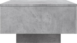 vidaXL Stolik kawowy, szarość betonu, 55x55x31 cm 5
