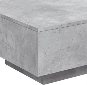 vidaXL Stolik kawowy, szarość betonu, 55x55x31 cm 8