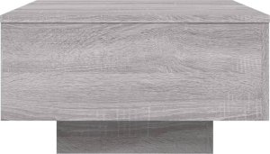 vidaXL Stolik kawowy z LED, szary dąb sonoma, 55x55x31 cm 8