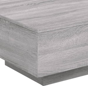 vidaXL Stolik kawowy z LED, szary dąb sonoma, 55x55x31 cm 10