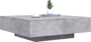 vidaXL Stolik kawowy, szarość betonu, 100x100x31 cm 4