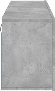 vidaXL Ścienne szafki TV, 2 szt., szarość betonu, 60x30x41 cm 8