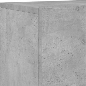 vidaXL Ścienne szafki TV, 2 szt., szarość betonu, 60x30x41 cm 10