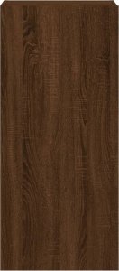 vidaXL Ścienna szafka TV, brązowy dąb, 40,5x30x90 cm 7