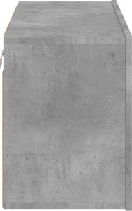 vidaXL Ścienna szafka TV, szarość betonu, 80x30x41 cm 7
