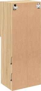 vidaXL Szafka TV z LED, dąb sonoma, 40,5x30x102 cm 11