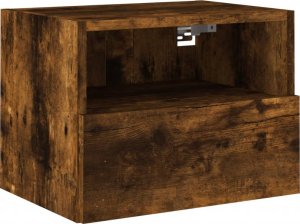 vidaXL Ścienne szafki TV, 2 szt., przydymiony dąb, 40x30x30 cm 6