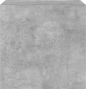 vidaXL Ścienne szafki TV z LED, 2 szt., szarość betonu, 40,5x35x40 cm 10