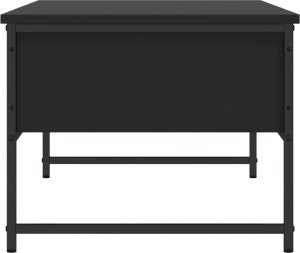 vidaXL Stolik kawowy, czarny, 101x49x39,5 cm 7