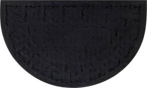 vidaXL Wycieraczka, półokrągła, 45x75 cm, guma i włókno kokosowe 3