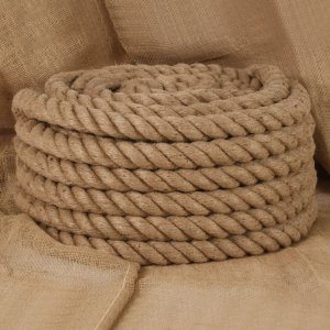 vidaXL Sznur jutowy, 5 m długości, 36 mm grubości 1