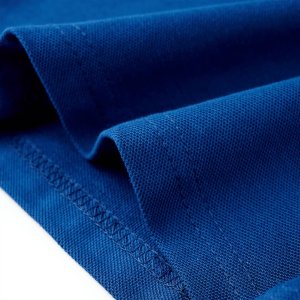 vidaXL Koszulka dziecięca polo, ciemnoniebieska, 140 6