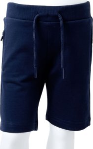 vidaXL Szorty dziecięce, granatowe, 128 8
