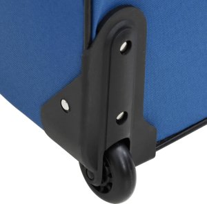 vidaXL Zestaw walizek podróżnych - 5 szt. niebieskie (4002829) 11