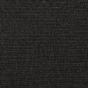 vidaXL 2-osobowa kanapa, 2 poduszki, czarna, tapicerowana tkaniną 10