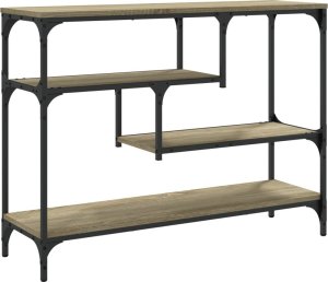 vidaXL Stolik konsolowy, dąb sonoma, 100x30x75 cm 7