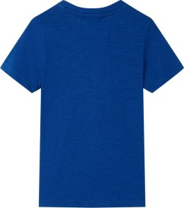 vidaXL Koszulka dziecięca, ciemnoniebieska, 104 2