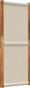 vidaXL Parawan 3-panelowy jasnoszary  210x180 cm 5