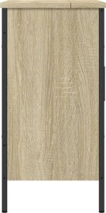 vidaXL Szafka pod umywalkę, dąb sonoma, 60x30x60 cm 7