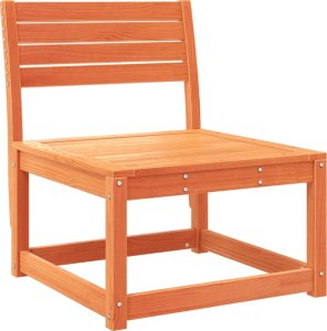 vidaXL Sofa ogrodowa, woskowy brąz, lite drewno sosnowe 2