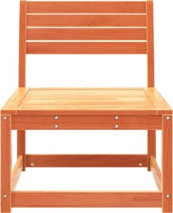 vidaXL Sofa ogrodowa, woskowy brąz, lite drewno sosnowe 4