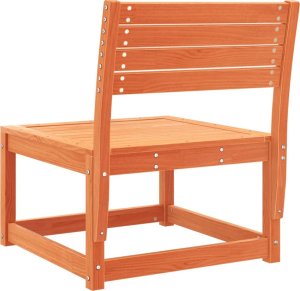 vidaXL Sofa ogrodowa, woskowy brąz, lite drewno sosnowe 6