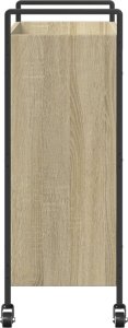 vidaXL Wózek kuchenny, dąb sonoma 70x30x82 cm 8