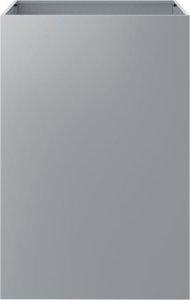 vidaXL Donica srebrna 52x48x75 cm galwanizowana stal 5