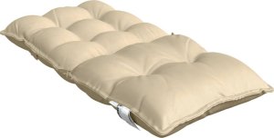 vidaXL Poduszki na krzesła z niskim oparciem, 6 szt., beżowe 6