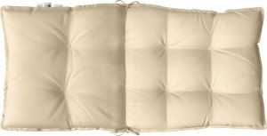 vidaXL Poduszki na krzesła z niskim oparciem, 6 szt., beżowe 7