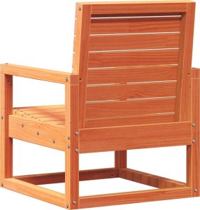 vidaXL 3-cz. zestaw mebli ogrodowych, woskowy brąz, drewno sosnowe 6