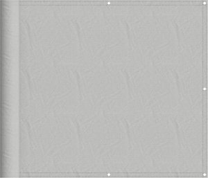 vidaXL Parawan balkonowy, jasnoszary, 90x600 cm, 100% poliester Oxford 2