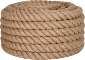 vidaXL Sznur jutowy, 5 m długości, 40 mm grubości 3