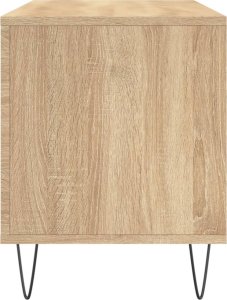 vidaXL Szafka na płyty, dąb sonoma, 100x38x48 cm 5