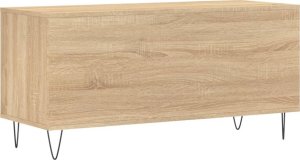 vidaXL Szafka na płyty, dąb sonoma, 100x38x48 cm 6