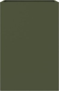 vidaXL Donica, oliwkowa, 52x48x75 cm, stal walcowana na zimno 6