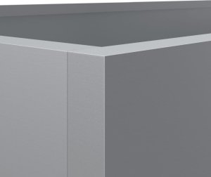 vidaXL Donica srebrna 62x40x39 cm galwanizowana stal 7